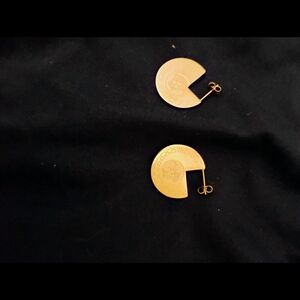 Chic Gold Coin Earrings